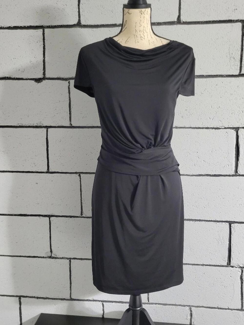 BUNDLE SALE!  Walter Baker Black Wrap-style Dress Sz S